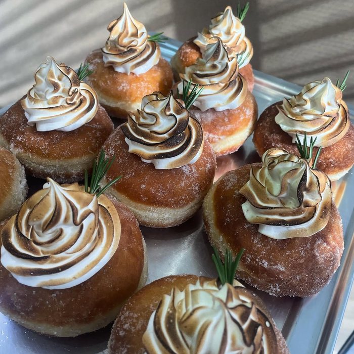 Korean Milk Doughnuts at Greedy Cow Bakes